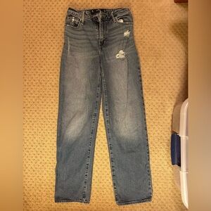 Hollister Classic Blue Straight Leg Jeans